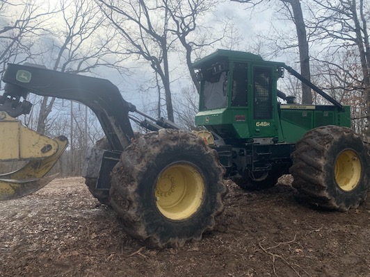 10′ John Deere 648H Skidder ($69.5K)