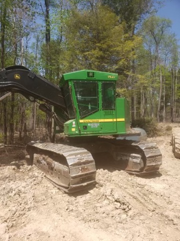 18′ Used John Deere 753J Feller Buncher