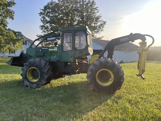 TimberJack 360 Grapple Skidder – Maximum Power for Efficient Logging