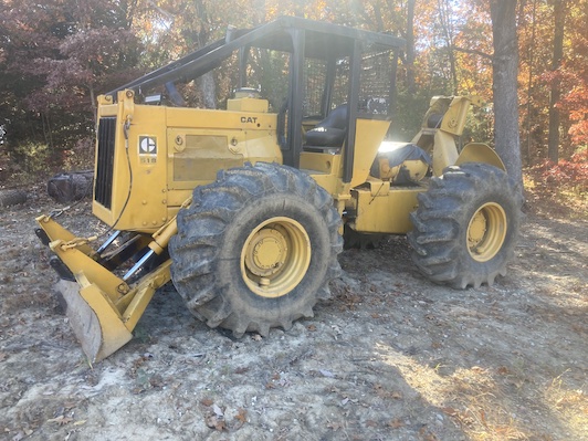 CAT 518C (80’s model) cable skidder