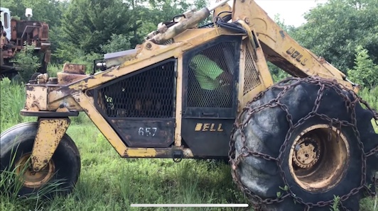 1994 BELL Ultra Feller Buncher for Sale – Heavy-Duty Timber Cutting Machine 