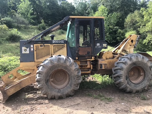 02′ John Deere 540G III Cable Skidder