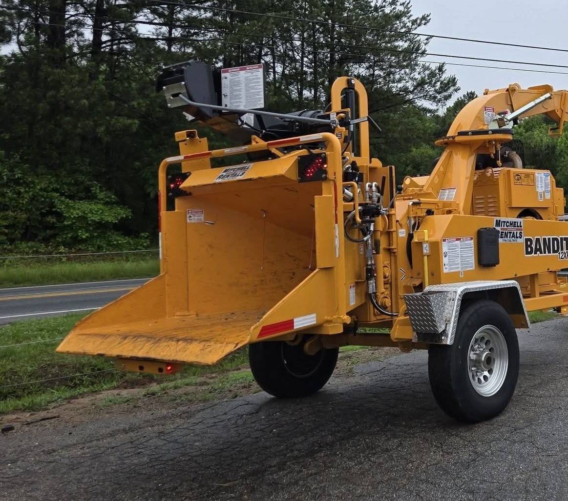 Bandit intimidator 12xP wood chipper hand fed