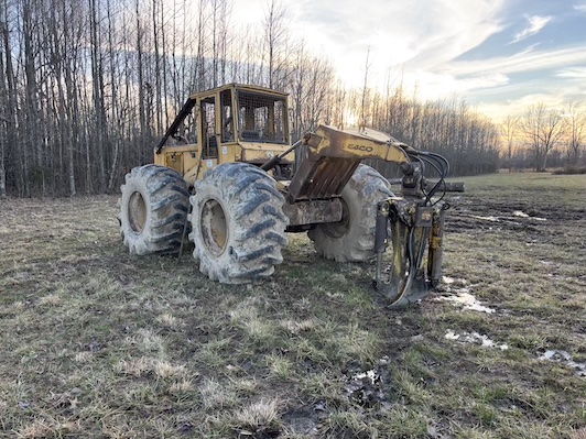 93′ John Deere 548E grapple skidder 