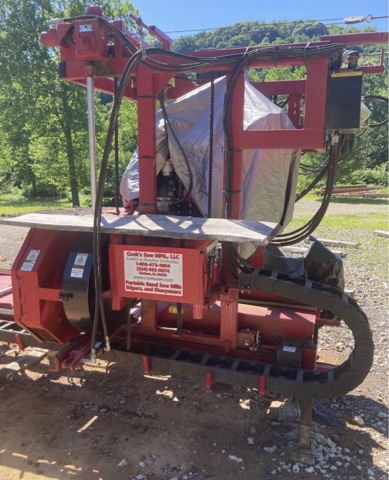 2017 Model Cooks AC36 Band Sawmill