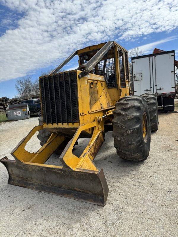 John Deere 540E Cable Skidder