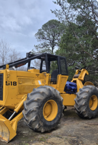 CAT 518 cable skidder