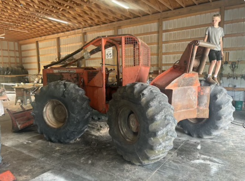 Timberjack 240D Cable Skidder