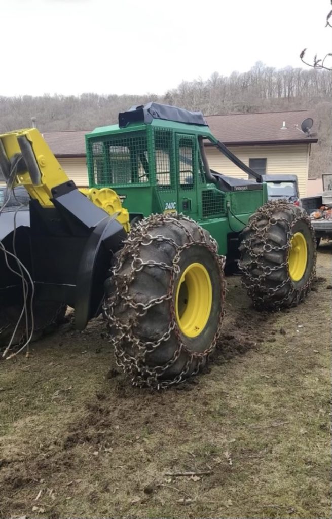 1998 Model Timberjack 240C Cable Skidder