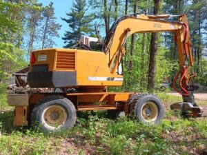 used excavator