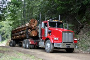 log trucks